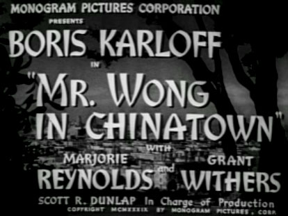 Mr. Wong In Chinatown