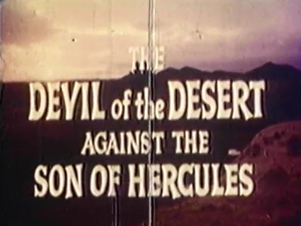 The Devil of the Desert Against the Son of Hercules