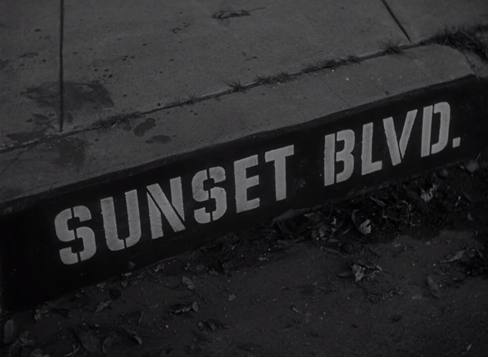 Sunset Boulevard - 1950 Sunset Boulevard - 1950